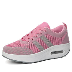 WIDEš„Last Day 60% OFF - Women light air flying woven mesh orthopedic Sneakers