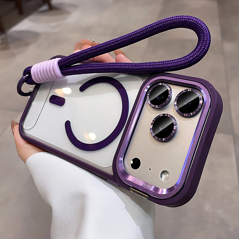 π± LIMITED-TIME 50% OFF! β¨ Magnetic Phone Case with Kickstand β Lens Guard, Strong Magnet, Clear π
