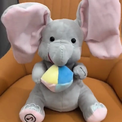 🔥Free Shipping🔥Cute Hide & Seek Elephant Plush Doll