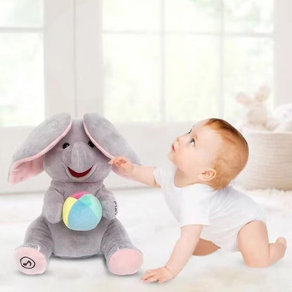 🔥Free Shipping🔥Cute Hide & Seek Elephant Plush Doll