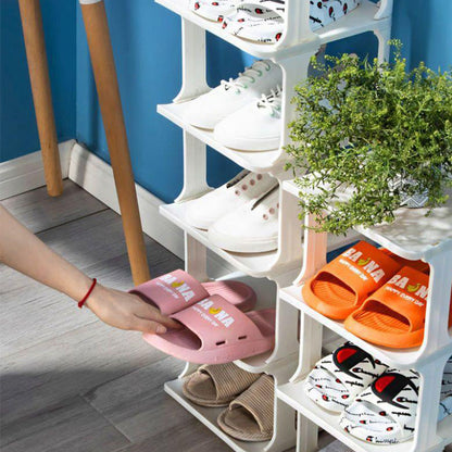 Space Saving Multi-Tier Shoe Rack
