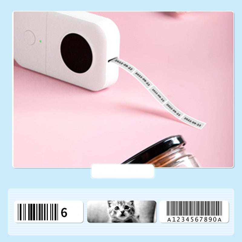 💕Hot Sale 50% OFF🎉 Portable Mini Bluetooth Wireless Label Printer
