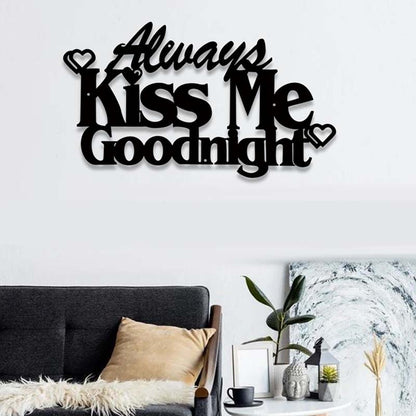 🔥Black Metal Sign Wall Art Decoration