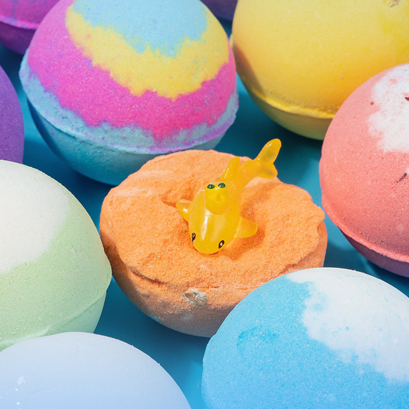 🛁 60% OFF |🌊 Ocean Theme Bath Bombs | 60g*12 Pcs, Foamy Bath Time & Fun Gift Idea ✨
