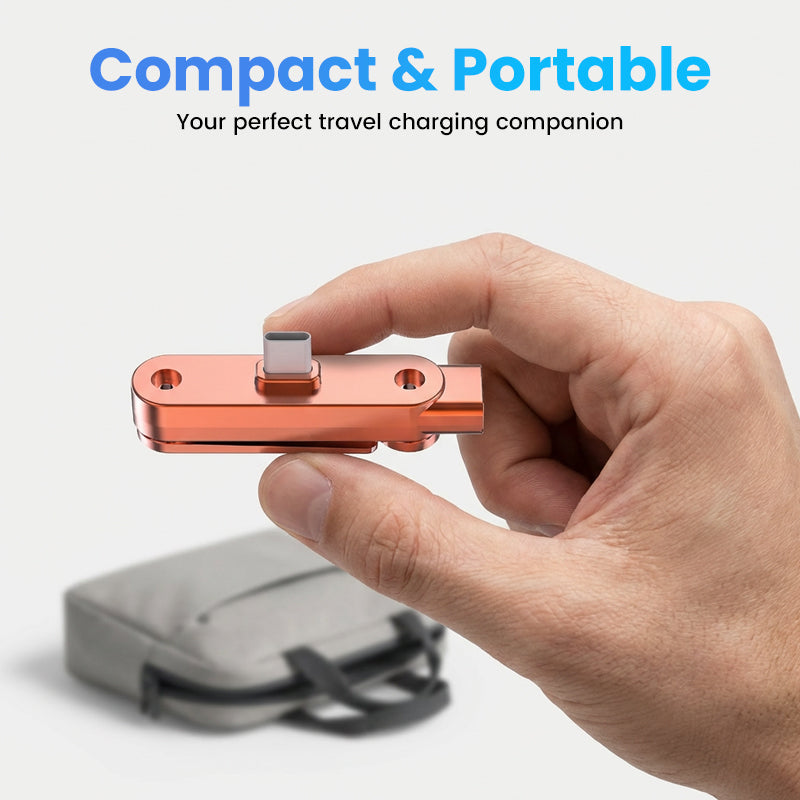 🔋 50% OFF NOW! ⚡ Fast Charging Adapter with 360° Foldable Phone Stand – Universal Compatibility, Compact Design & Hands-Free Viewing 📱