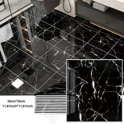 🧱 LIMITED-TIME 50% OFF! ✨ Self-Adhesive Floor Tile – Thickened, Waterproof, Peel & Stick ✨