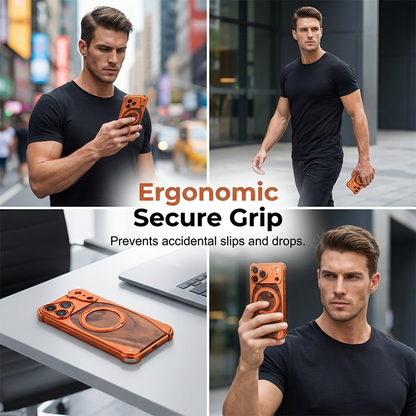 📢Minimalist Phone Case with Rotating Ring Stand
