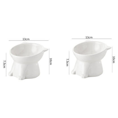 ⏰LAST DAY - BUY 1 GET 1 FREE!!💝Ergonomic Elevated Cat Bowl