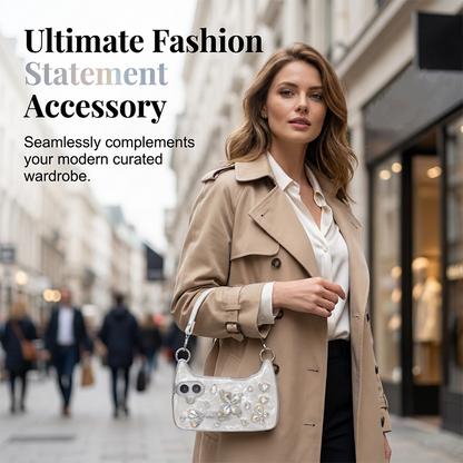 3D Butterfly Handbag Phone Case with Strap